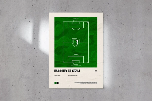 Plakat "Bunkier ze Stali"