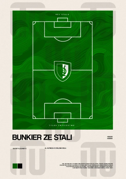 Plakat "Bunkier ze Stali"