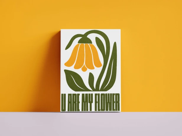 Obraz „U Are My Flower”