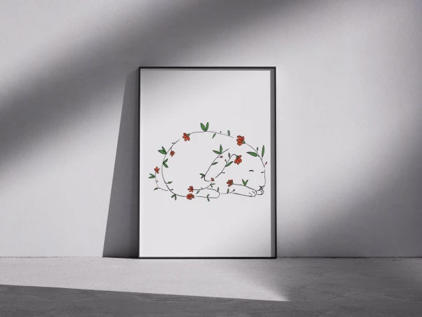 Plakat „Zajęczy Rozkwit”