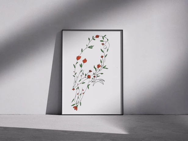 Plakat „Ogród Skrzydeł”