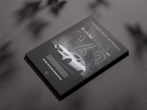 Obraz „Mercedes AMG C63"