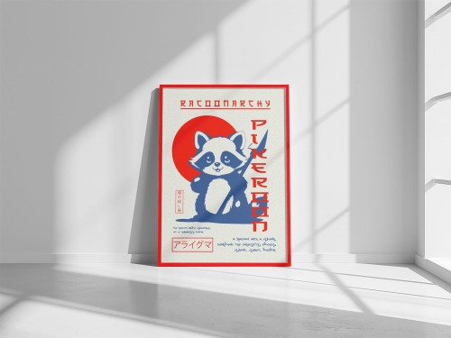 Plakat „Pikeroon"